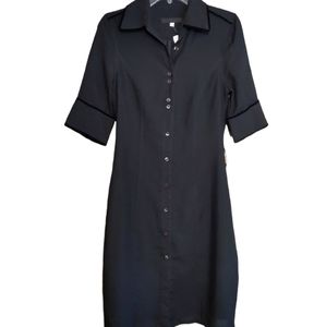 Rebecca & Drew black shirt dress